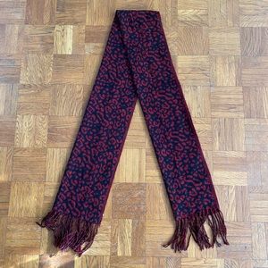 Leopard print scarf